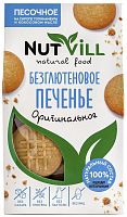 Оригинальное без глютена песочное печенье NutVill 100г*14 GREENVILL
