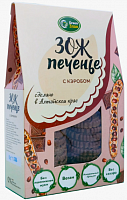 Печенье БИО с кэробом 150г без сахара *15 Green Злак 