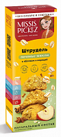 Штрудель печенье - мюсли с яблоком и корицей Missis Pickez 100 г*14 