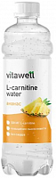 АНАНАС напиток слабогазированный L-carnitine water 0,5 л ПЭТ *12 Vitawell