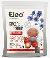 Кисель льняной с клубникой 150 г*14 Eleo
