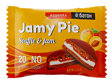 Jamy Pie Souffleand Jam печенье  АБРИКОС   60г шоу-бокс *9 Ёбатон