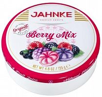 6454  Леденцы Jahnke со вкусами ягод 135 г*8