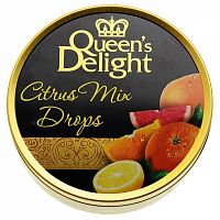 4078 Цитрусовые фрукты леденцы 150г*10 Queen's Delight