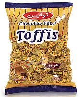 Карамель Ирис с шоколадной  начинкой  Yellow Tofifis 1 кг * Иран Шониз