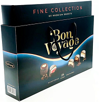 Набор шоколадных конфет "BON VOYAGE premium" 370 г  дизайн СИНИЙ *6
