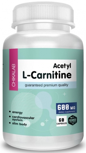 Ацетил L-карнитин 60 капсул * 12