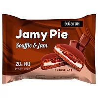 Jamy Pie Souffleand Jam печенье ШОКОЛАДНЫЙ КРЕМ  60г шоу-бокс *9 Ёбатон