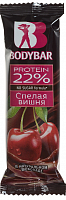 Спелая вишня в горьком шоколаде протеиновый батончик 50 г BODYBAR 22% *16