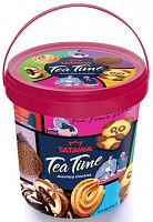 1679 Tea Time печенье  400г* 12  пластик ведро Tatawa