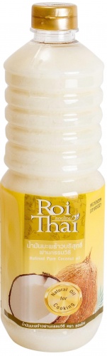 Кокосовое масло 100 % рафинированное 1000 мл* 12 ROI THAI