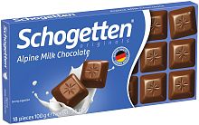 04814 ALPEN MILK молочный шоколад 100г *15  Schogetten