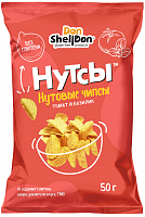 Чипсы нутовые НУТСЫ со вкусом томат и базилик 50г*17