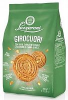 Печенье  GIROCUORI  Цельнозерновое с медом пакет 300г*10  Lazzaroni Италия 