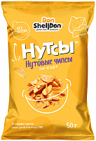 Чипсы нутовые НУТСЫ со вкусом Сыр Чеддер 50г*17