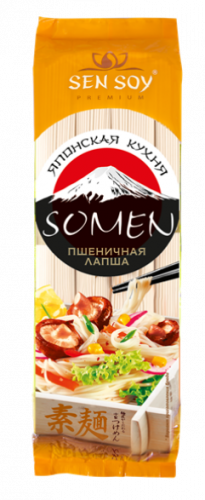 Лапша пшеничная SOMEN 300г*24 Сэн Сой