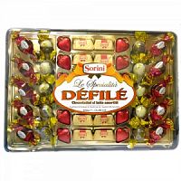 30191 Sorini Defile шоколадные конфеты 450г*6 пластик sor-47