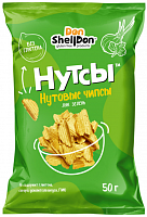 Чипсы нутовые НУТСЫ (Лук, зелень) 50г*17