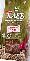 Хлеб  безглютеновый зерновой с зеленой гречкой  (обечайка) 300г*6 Ешь Здорово