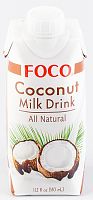 Кокосовый молочный напиток 330 мл Tetra Pak * 12 FOCO