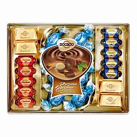 19305 Socado Ценный выбор ассорти шоколадных конфет 195г*8 пластик
