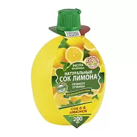 9293 Сок сицилийских лимонов 200 мл*12